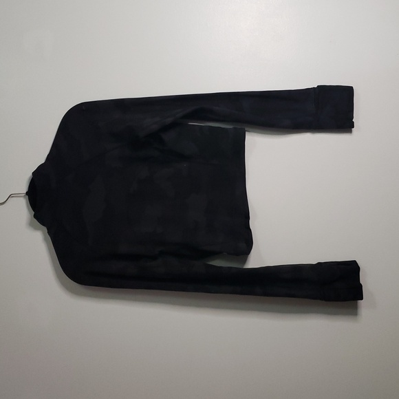 Lululemon Its Rulu Run Cropped Half-ZipHeritage 365 Camo Deep Coal Multi 6 - Picture 12 of 12